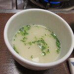 新三浦 - 最初に【スープ】だけを頂きます♪