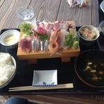 さんぺい - 日替り刺身定食  1000円