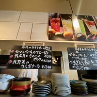 キッチンボンノ 桜木町 - カウンター席から。