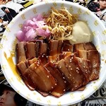 京セラドーム大阪 - 頓宮選手のチャーシュー丼