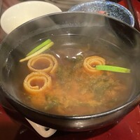 銀座　遠音近音 - 味噌汁