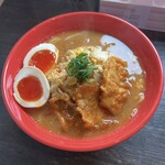 六紋銭エッセンス - 雷ラーメン　甘辛