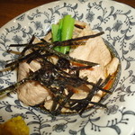 おお多 - 牛肉　辛子合え　800円