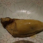 蕎房 猪口屋 - 煮牡蠣アップ