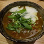 蕎房 猪口屋 - MINIカレーうどんセットのカレーうどん