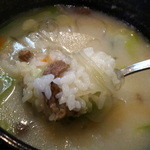 アリラン亭 - 2013.11ソルロンタン