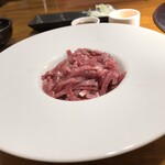 焼肉 牛志 - 和牛ユッケ