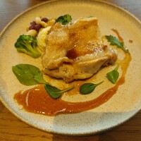 Good View Dining - 若鶏のハーブロースグレービーソース（1200円）