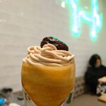 Namakuri musem montem moumou kafe - マロンクレープ980円