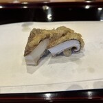 天ぷら たけうち - 大分竹田のシイタケ