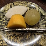 天ぷら たけうち - デザート