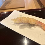 天ぷら たけうち - 車海老