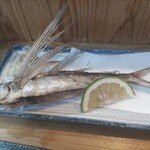 いその香り - トビウオの姿揚げ￥1000
