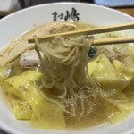 中華蕎麦 ます嶋 - 細麺