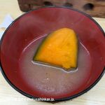 信玄館 - ほうとうにカボチャは欠かせません。ほうとうと松茸ご飯,団体食アレンジメニュー,信玄館(山梨県甲州市)TMGP撮影