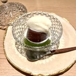 蓬左茶寮 - こしあんと抹茶の羊羹