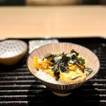 蓬左茶寮 - 松茸卵とじご飯
