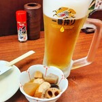 居酒屋 ビッグ - 生ビールとお通し