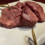 焼肉のっぽ - 厚切り牛たん