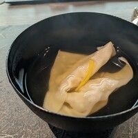 かにかとう - 清まし仕立て　蟹ワンタン