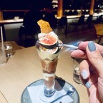 GARB CLIFF TERRACE IZUMO - いちじくとチャイのパフェ Fig and chai parfait