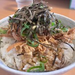 らぁ麺屋まるみ - 鶏しぐれ丼