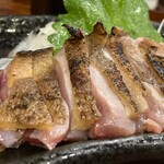 丸万焼鳥 - 鳥タタキ 