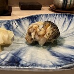 うを徳 - 天然つぶ貝のにぎり