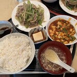 Ouki - 豚肉とセロリ炒め定食