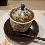 うを徳 - 北海道産ずわいがにの茶碗蒸し（いくら入れ過ぎVer.)