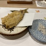 うを徳 - 愛知産鰯のカレー味天ぷら