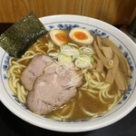 麺屋 ごとう - ラーメン　煮玉子