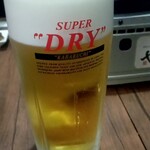 ホルモン りんちゃん - 生ビール
