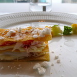 アロマフレスカ - ズワイ蟹とカリフラワーのミルフィーユ仕立て