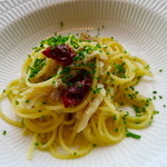 アロマフレスカ - 北海道産 カスベとドライトマトのスパゲッティ