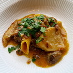 アロマフレスカ - イベリコ豚頬肉とポルチーニ茸のガルガネッリ