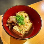 いざかや しん - リクエスト料理の肉豆腐です(o^^o)