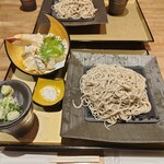 千の里休 - 天ざる蕎麦（蕎麦大盛）