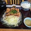 とり弁鶏 - チビの頼んだ、１枚唐揚げ  ねぎ塩ペッパー定食(税込890円)