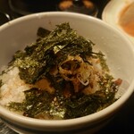 王龍ラーメン - チャーシュー丼小(^-^)/