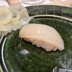 うを徳 - 出水墨烏賊のにぎり