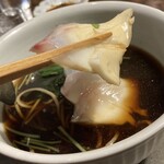 かわ名 - 温かいつゆなのでレアに火が通る