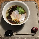 かわ名 - 鯛わかめ蕎麦1380円