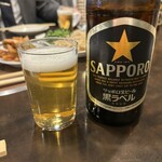 韓日亭 - やはりビールです