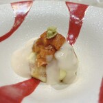 鮨 学 - バフンウニとイチジクの胡麻和え