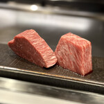 Teppanyaki Asahi - 黒毛和牛ステーキ-サーロイン•フィレ-