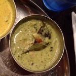 ダバ インディア - 2013.10 マイルド:クリーミーグリーンカレー