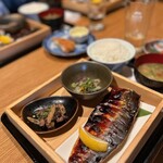 魚ト肴いとおかし - 鯖みりん朝定食¥1300