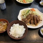 まつもとの来来憲 - 大とんてき定食￥1900