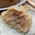 宍道湖しじみ中華蕎麦 琥珀 - 肉焼売・中。